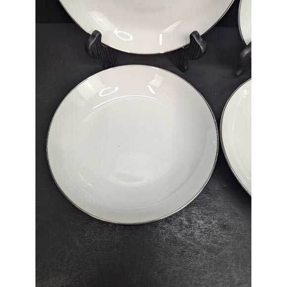 Royal M by Mitashoten Platinum Knight M109 Coupe Serving Bowl 7 3/4" Set of 4 - Picture 5 of 10